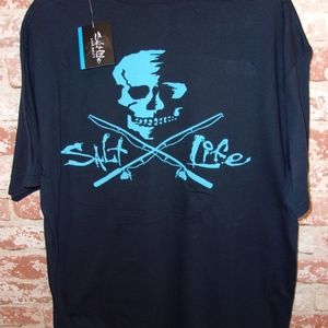 NWT Salt Life Navy Blue T-Shirt